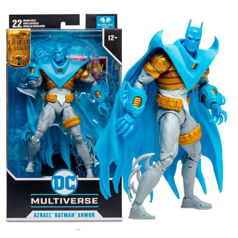AZBATS BATMAN AZRAEL KNIGHTFALL GOLD LABEL MCFARLANE