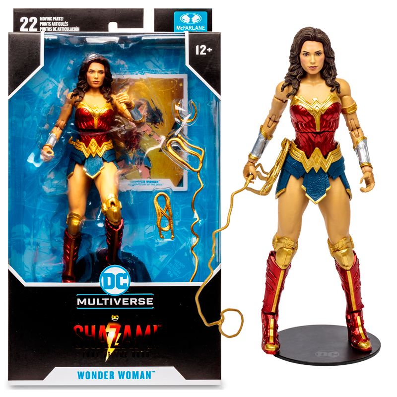 Wonder Woman Shazam Fury of the Gods McFarlane DC