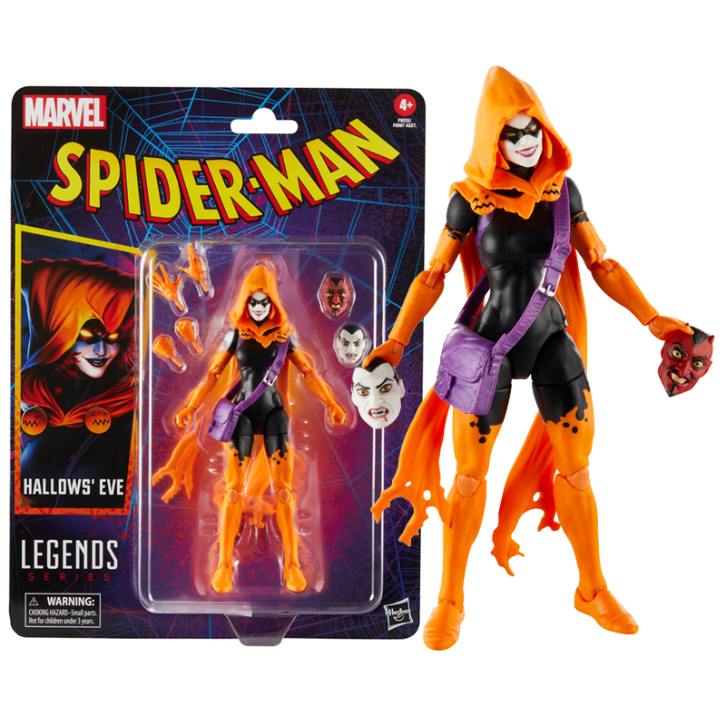 Hallow's Eve Spider-man Marvel Legends Retro